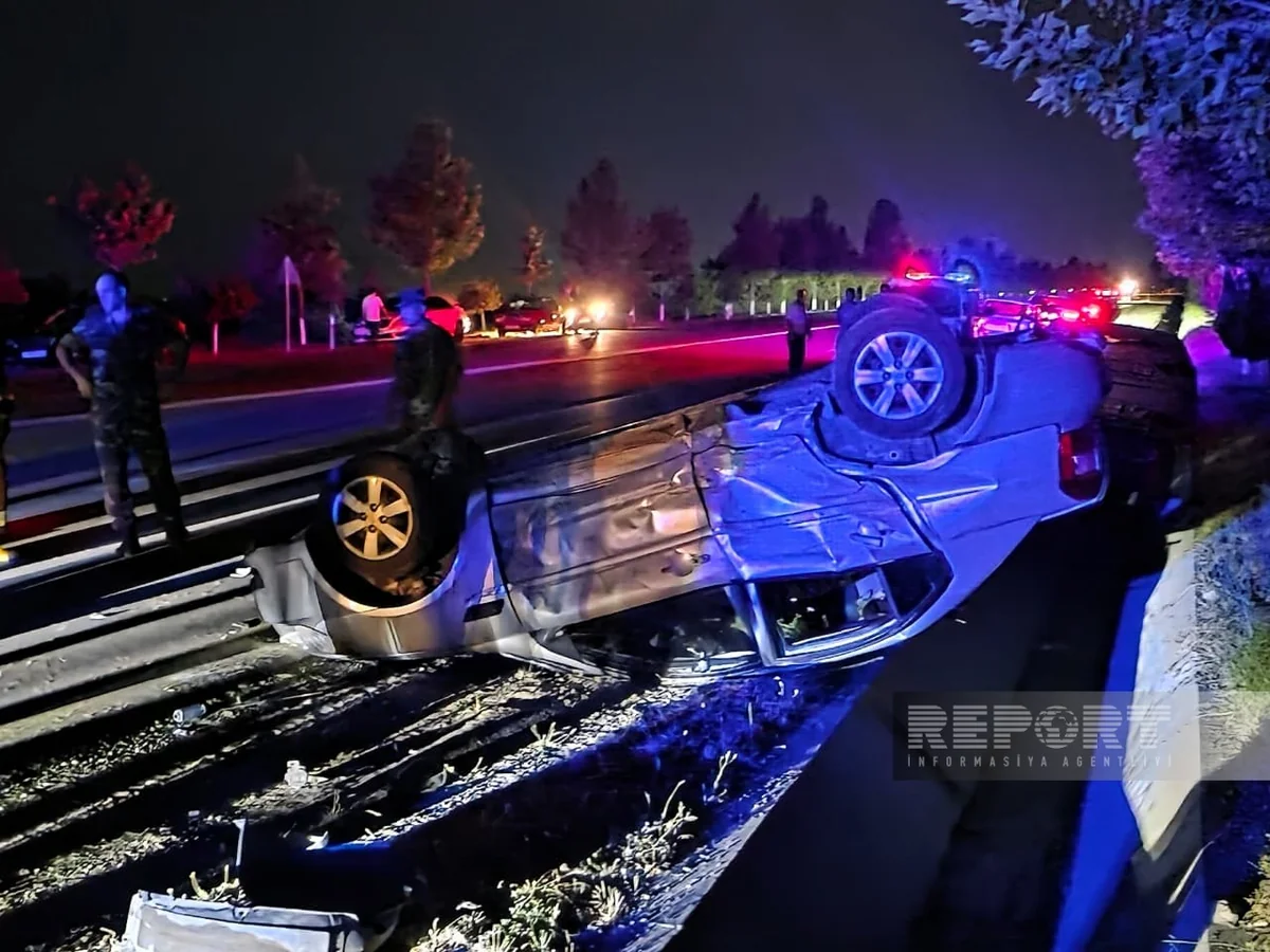 Babək rayonunda &ldquo;Hyundai&rdquo;lar toqquşdu: Xəsarət alanlar var - FOTO
