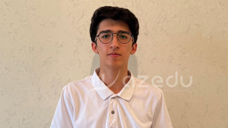 "Çox dərs oxumurdum" - 400 bal toplayan Paşa "Çox dərs oxumurdum" - 400 bal toplayan Paşa