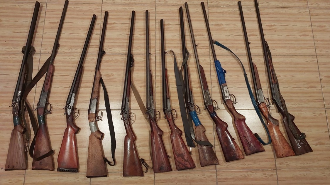 Ötən gün qanunsuz saxlanılan 14 tüfəng aşkarlandı Ötən gün qanunsuz saxlanılan 14 tüfəng aşkarlandı