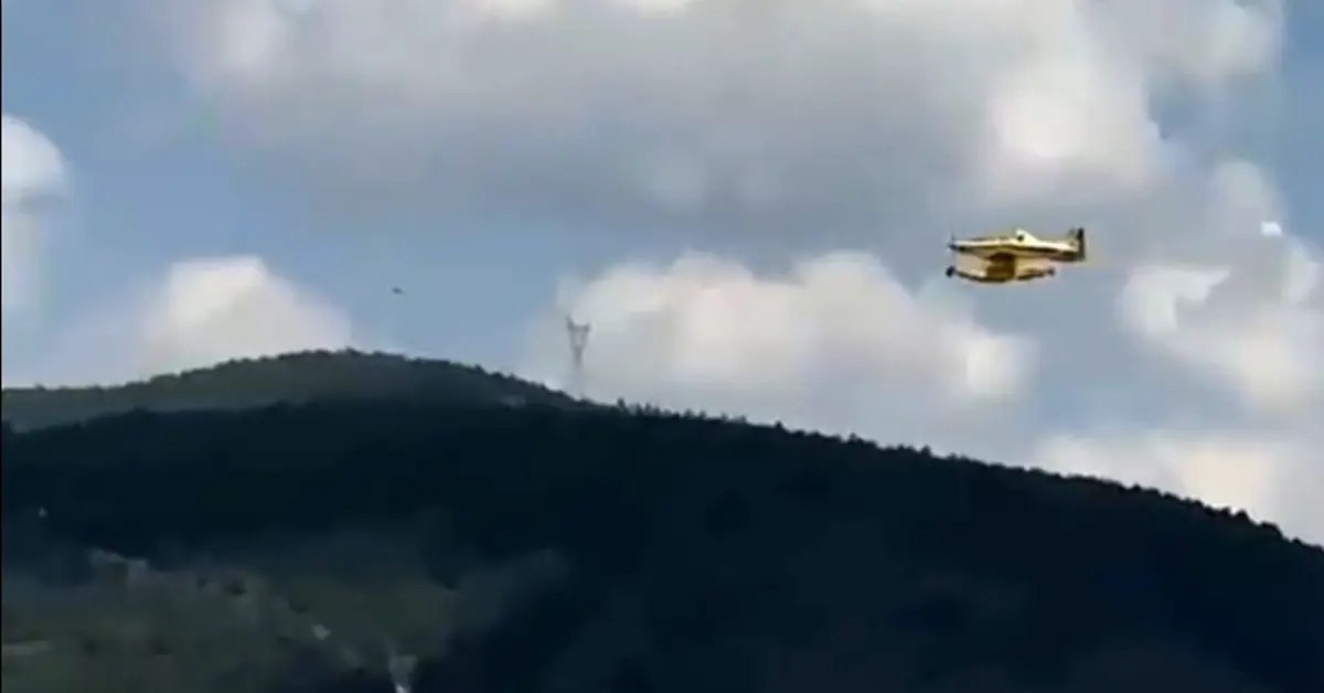 Yüksək temperatur Türkiyədə meşə yanğınlarına səbəb oldu - FOTO Yüksək temperatur Türkiyədə meşə yanğınlarına səbəb oldu - FOTO