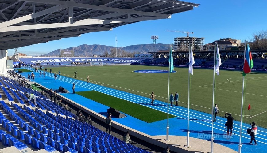 Qarabağda yerləşən stadion bu klubun ixtiyarına verildi Qarabağda yerləşən stadion bu klubun ixtiyarına verildi