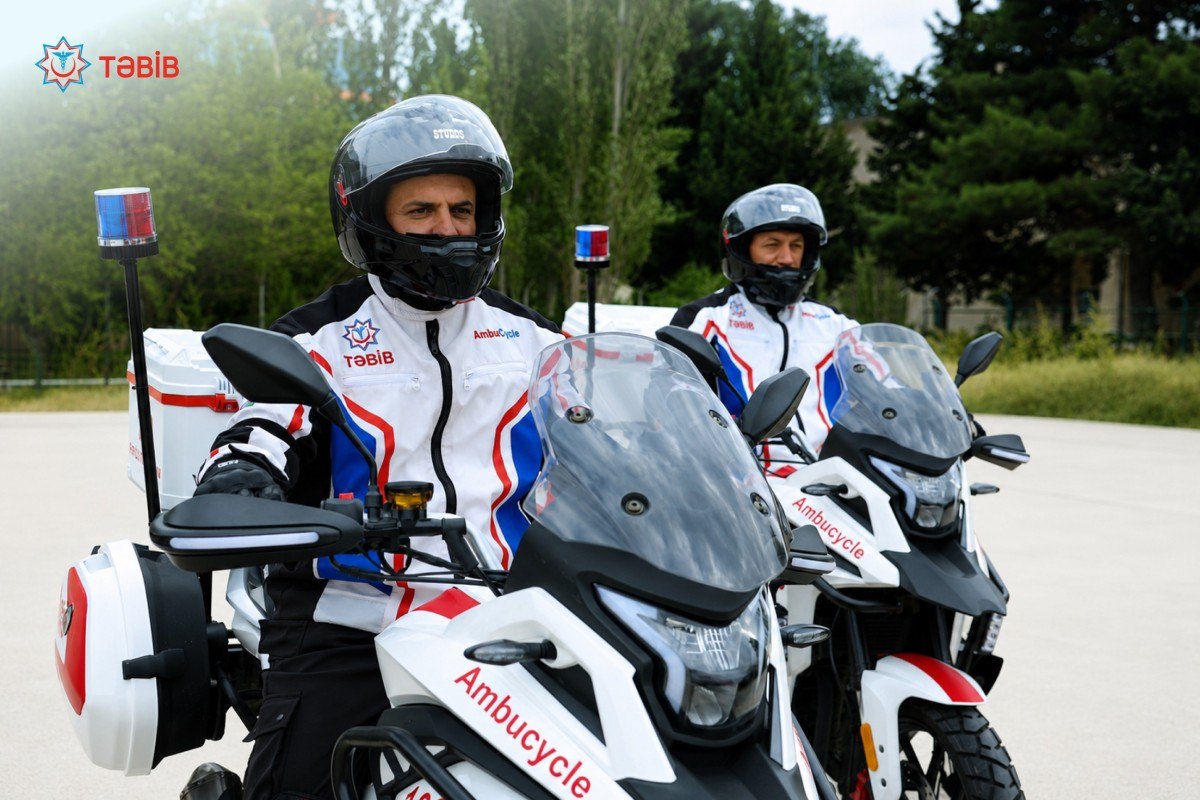 Bakıda İLK “Ambucycle” xidmətə başlayır - Feldşerlər idarə edəcək – FOTO Bakıda İLK “Ambucycle” xidmətə başlayır - Feldşerlər idarə edəcək – FOTO