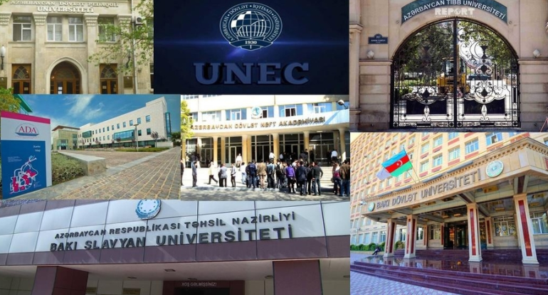 8 min manatlıq ixtisas - Azərbaycanda ən bahalı UNİVERSİTETLƏR