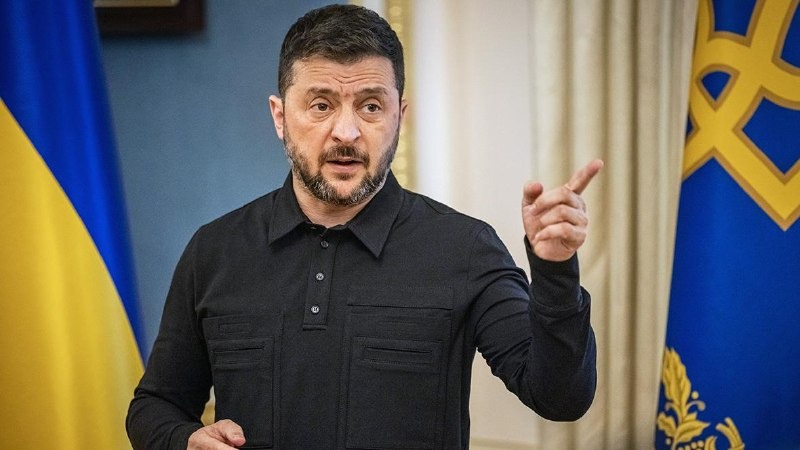 Zelenski: Müharibəni Rusiyanın öz ərazisinə qaytarırıq &ndash; VİDEO