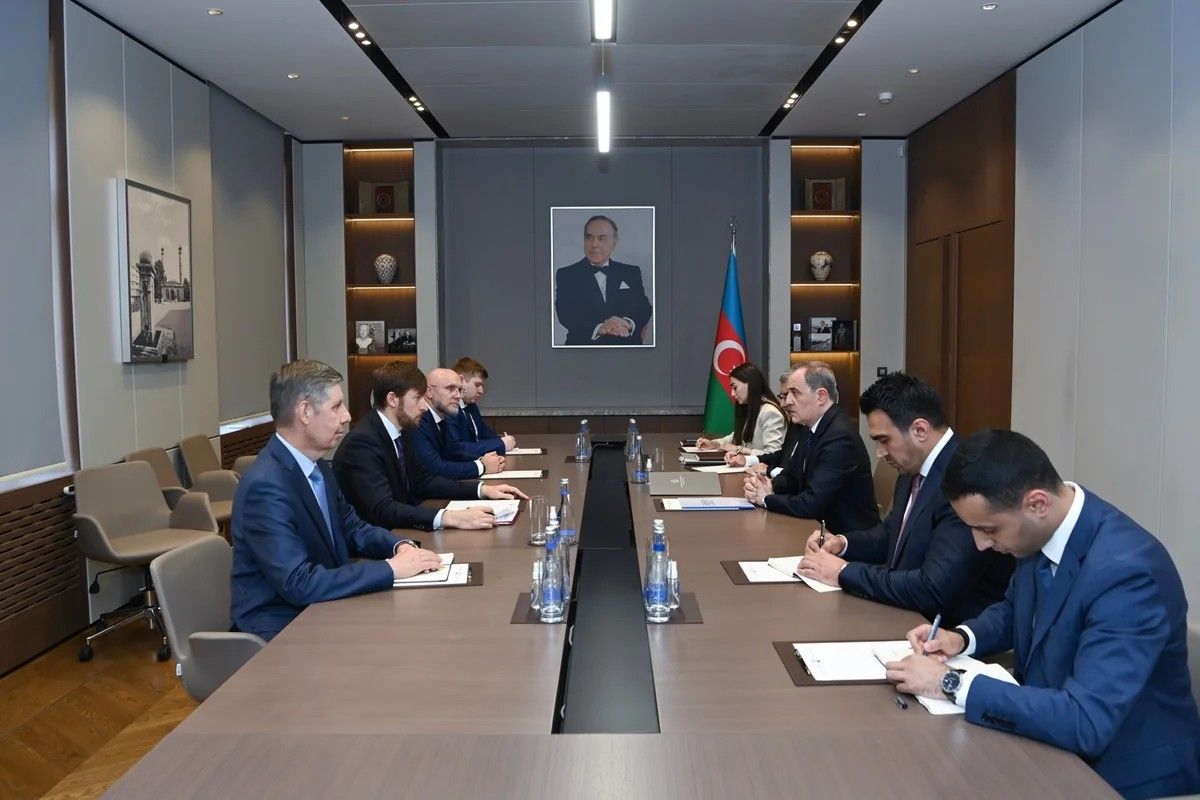 Ceyhun Bayramov Putinin köməkçisini qəbul etdi - FOTO Ceyhun Bayramov Putinin köməkçisini qəbul etdi - FOTO