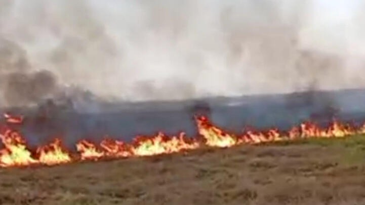 Ağdamda yenə yanğın başlayıb