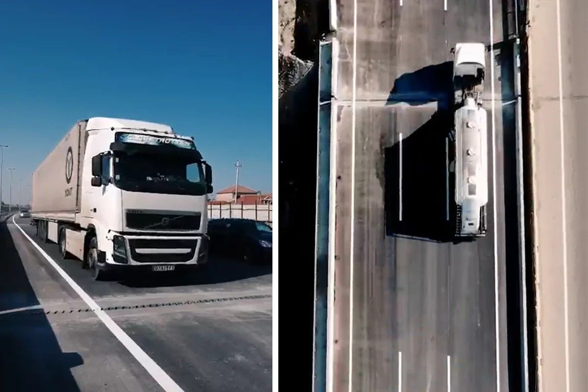 Qobustanda yeni avtomobil körpüsü tikildi