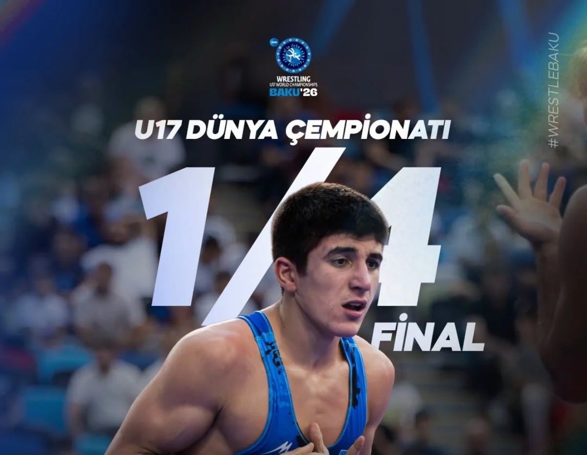 Dünya çempionatı: Elmir Çərkəzov yarımfinalda