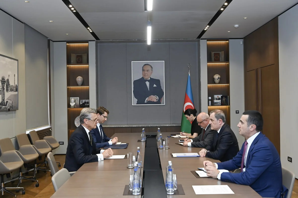 Ceyhun Bayramov Almaniyanın yeni səfirini qəbul etdi - FOTO
