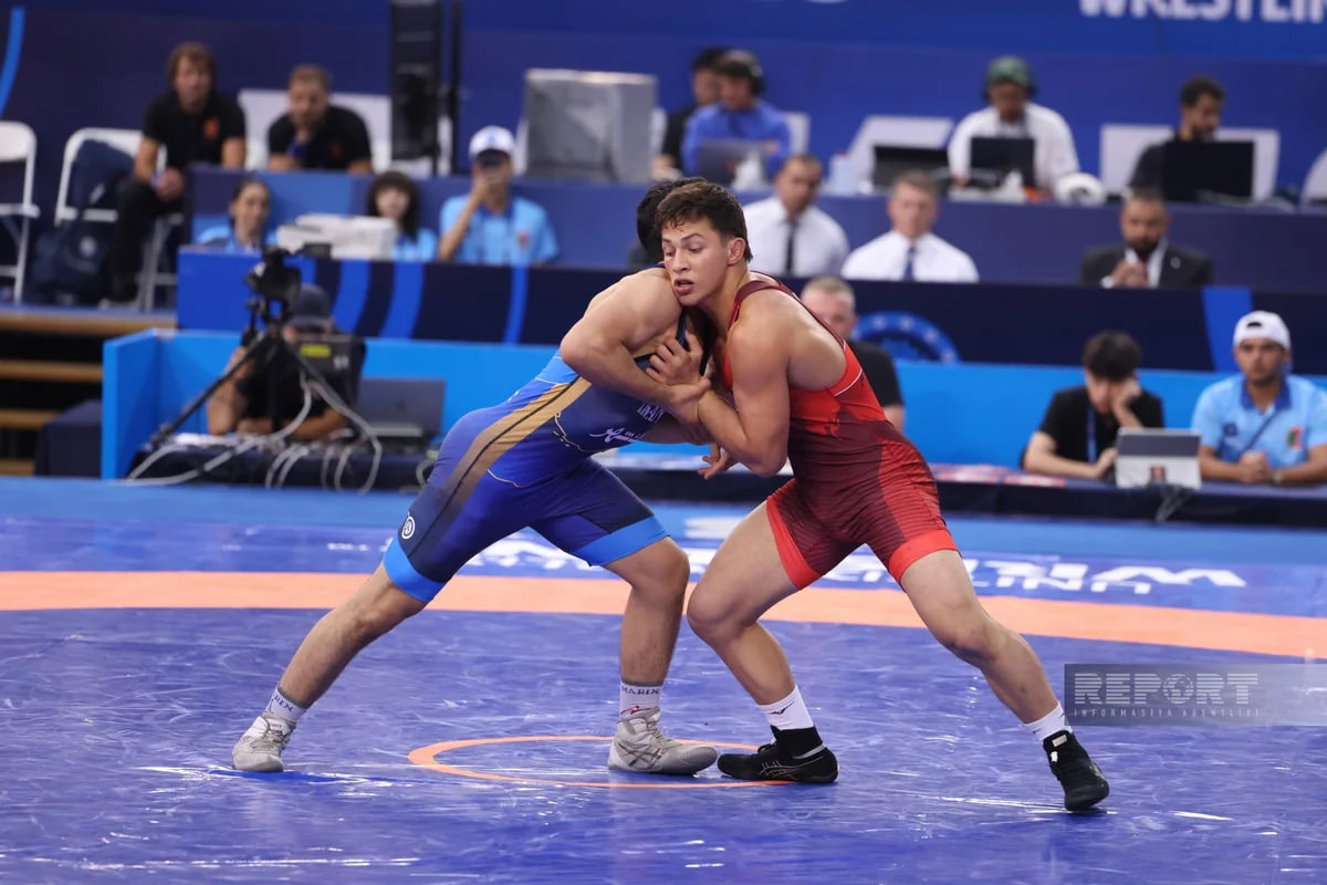 Bakıdakı çempionatda növbəti medal: İsfahan Həsənov gümüş qazandı - FOTO/VİDEO