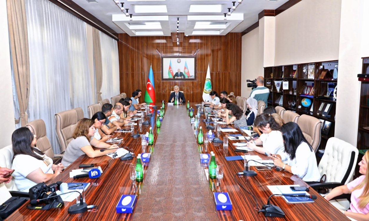 Miqrasiya sahəsində yeniliklər jurnalistlərə təqdim olundu &ndash; FOTO