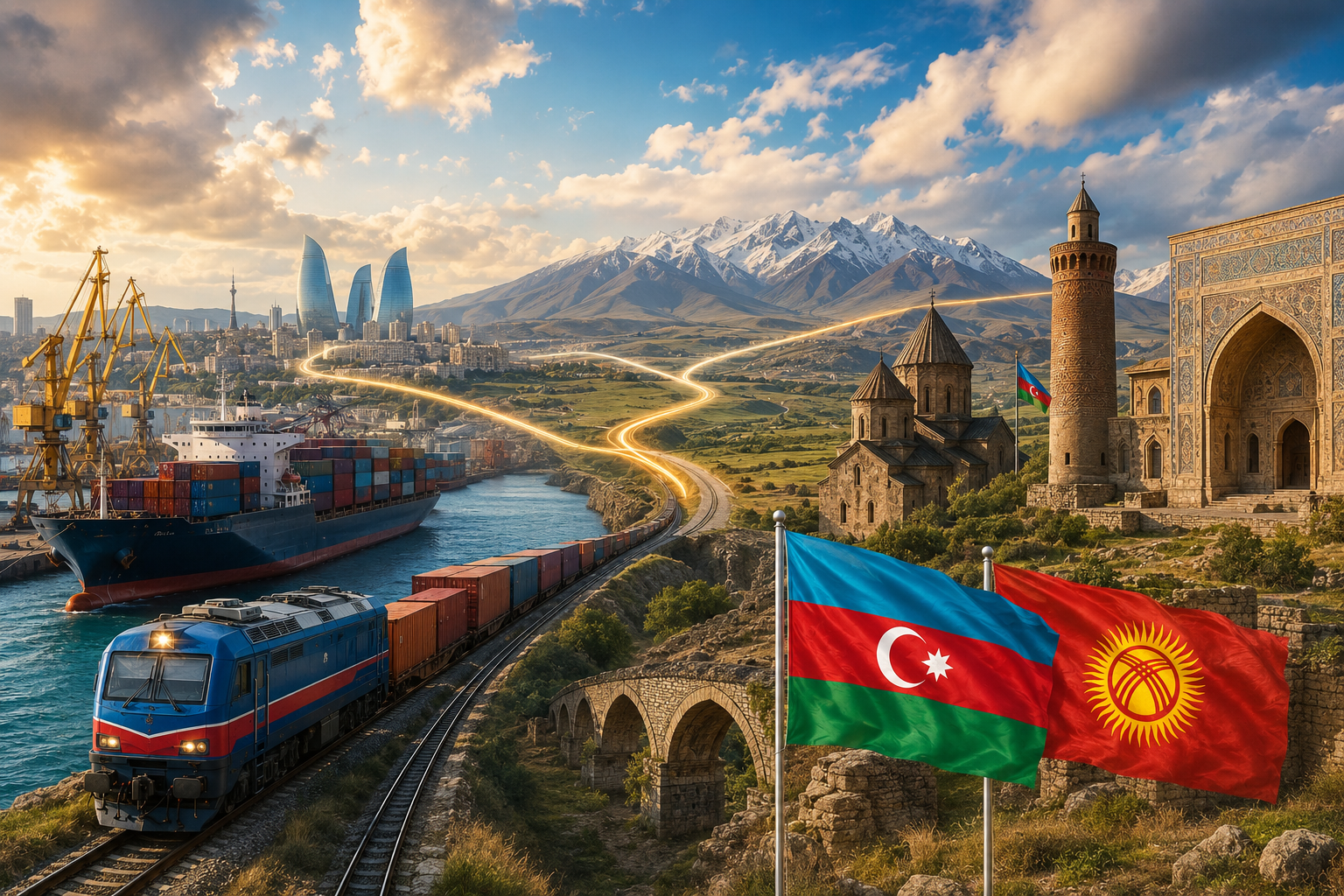Orta Dəhlizdən QARABAĞA - Azərbaycan&ndash;Qırğızıstan əlaqələrinin yeni XƏRİTƏSİ