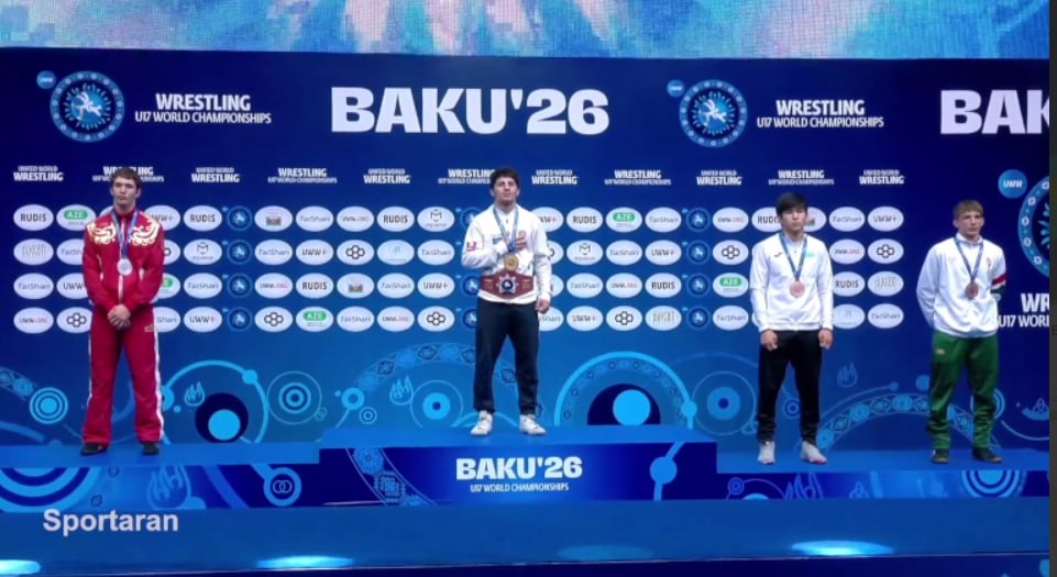 Bakıda qızıl medal qazanan erməni güləşçi: &ldquo;Azərbaycana təşəkkür edirəm&rdquo;