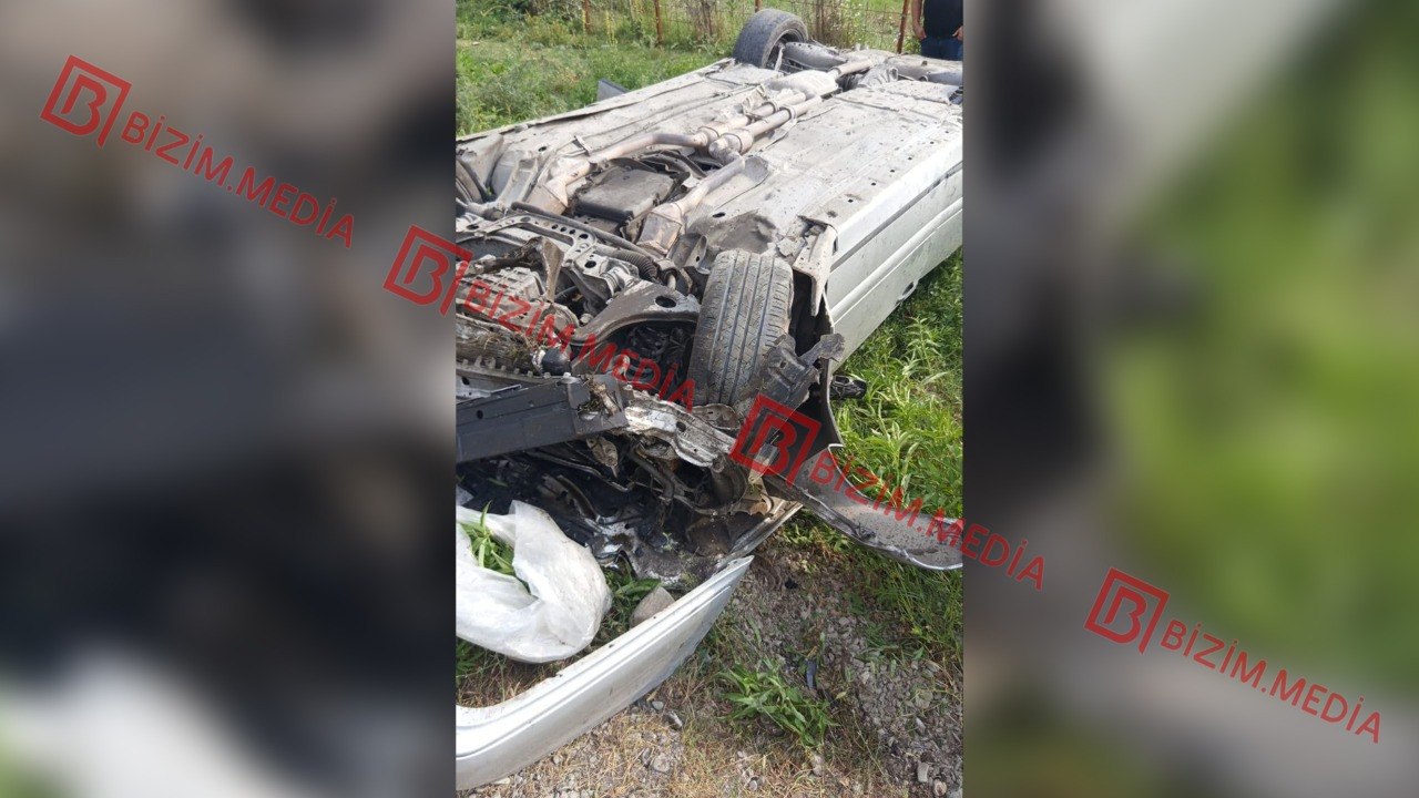 Qaxda dəhşətli qəza: 1 ölü, 3 yaralı var &ndash; ÖZƏL