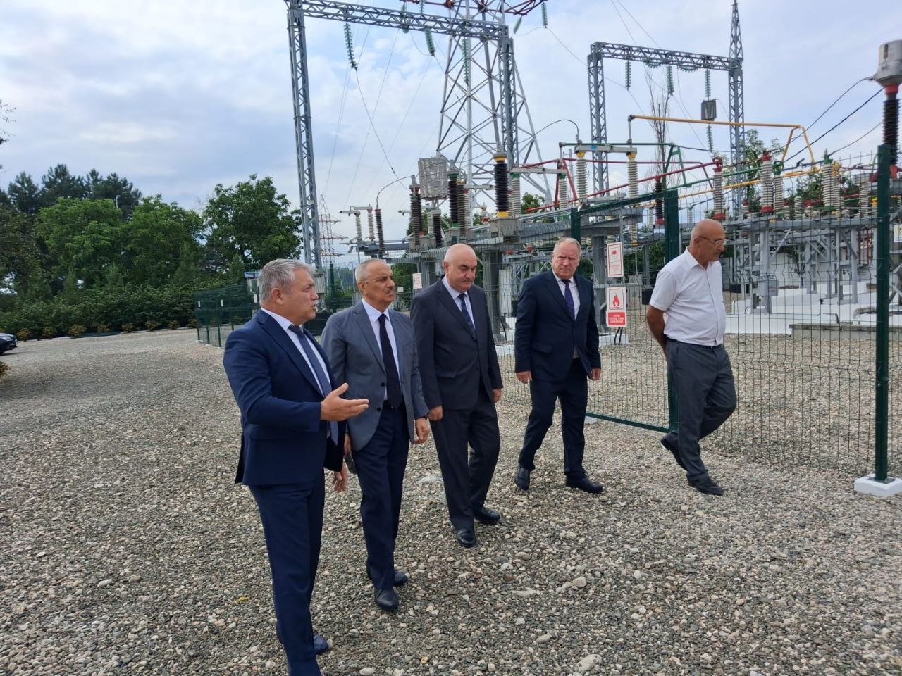 Qusarın 68 kəndini təmin edən stansiyada transformatorlar yeniləndi &ndash; İcra başçısı yerində tanış oldu - FOTO