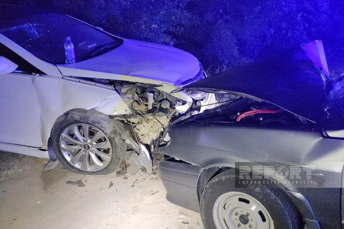 Göygöldə avtomobillər toqquşdu: 3 yaralı var - FOTO