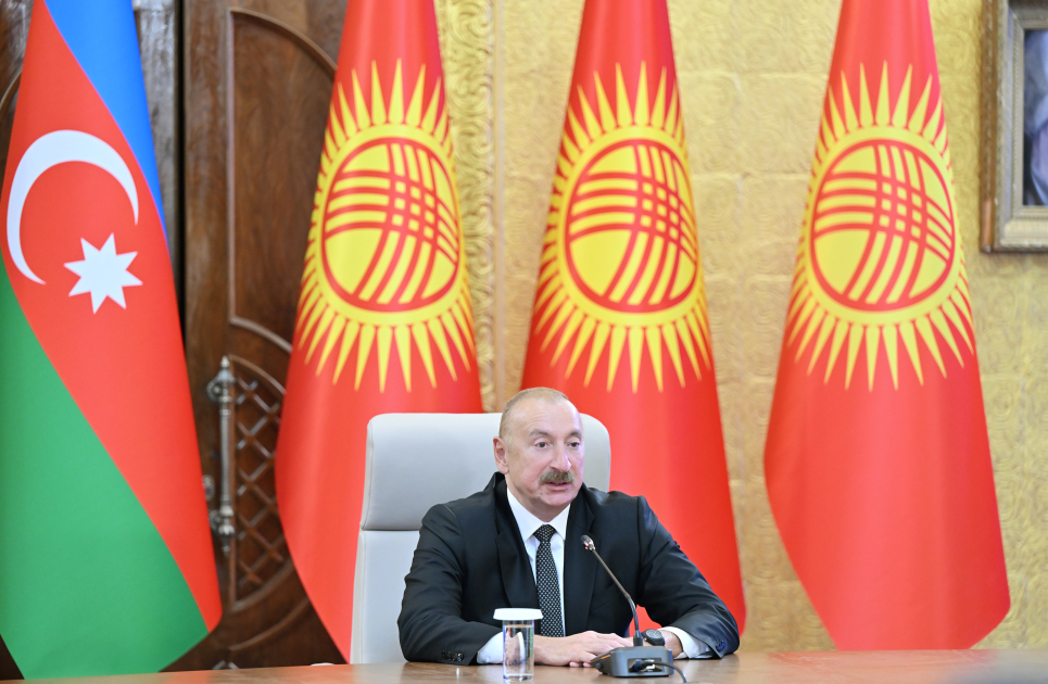 İlham Əliyev: &ldquo;Azərbaycan və Qırğızıstan bir-birini bundan sonra da dəstəkləyəcək&rdquo;