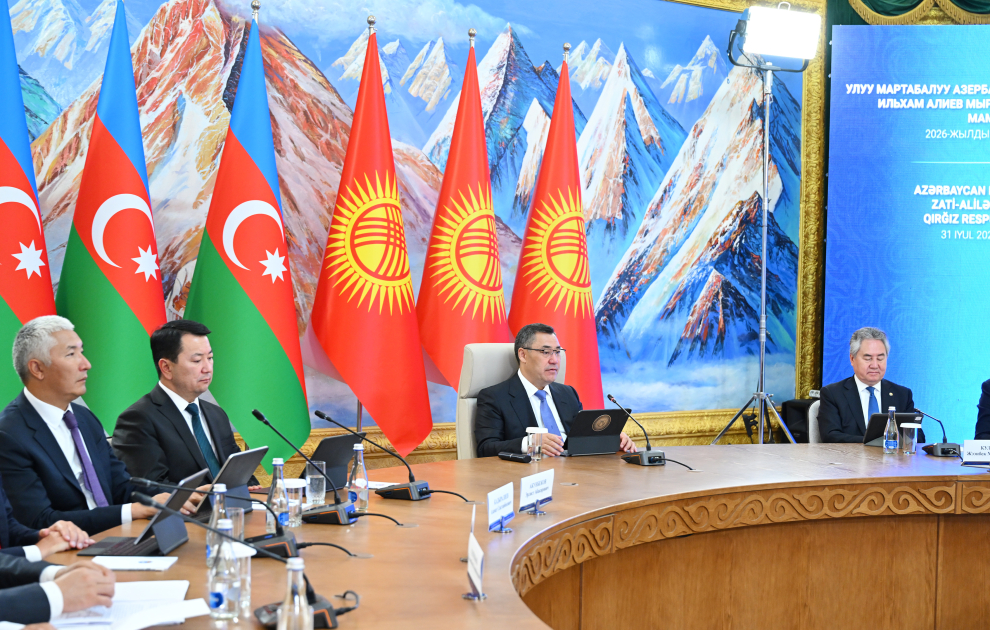 Sadır Japarov: &ldquo;Qırğızıstan və Azərbaycan bir-birinin timsalında etibarlı dost qazanıb&rdquo;