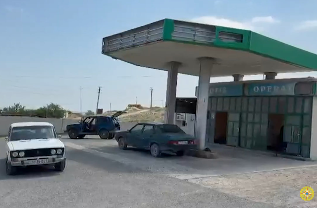 Şəmkirdə maye qazdoldurma məntəqəsinin fəaliyyəti yenidən məhdudlaşdırıldı &ndash; VİDEO