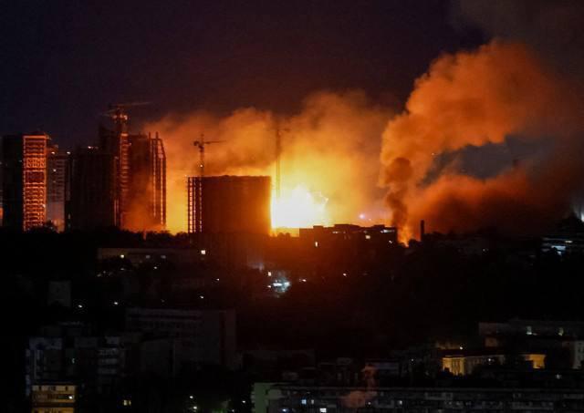 Kiyev kütləvi hücum: 9 ölü, 27 yaralı var &ndash; FOTO/VİDEO