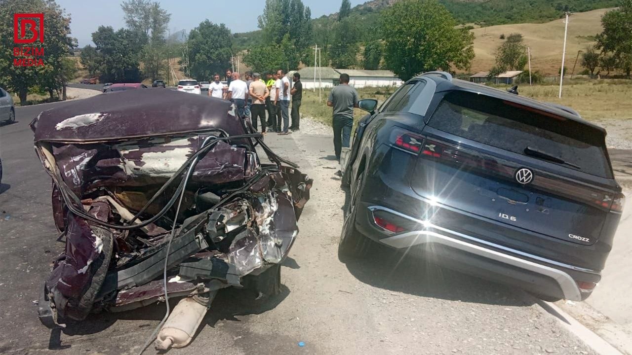 İsmayıllıda zəncirvari QƏZA: Xəsarət alan var &ndash; FOTO