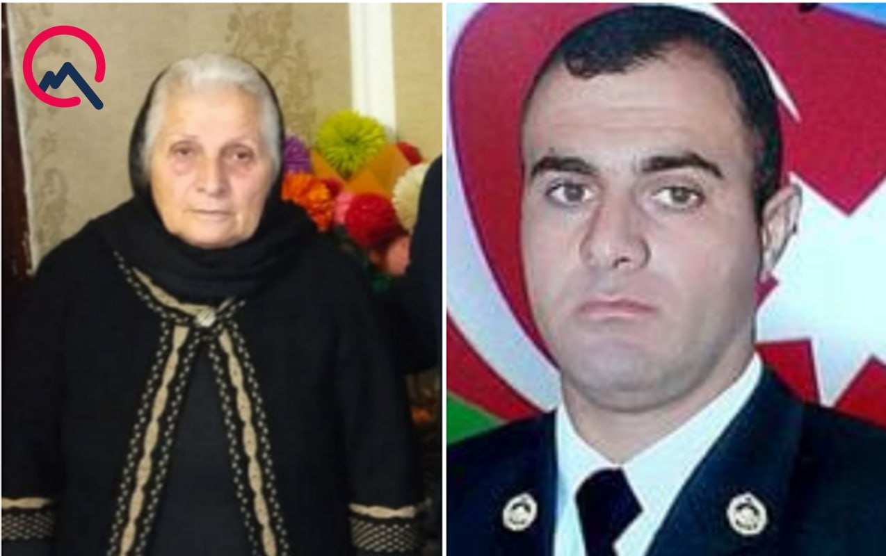 Oğlunun şəhid olduğu gün vəfat etdi - FOTO Oğlunun şəhid olduğu gün vəfat etdi - FOTO