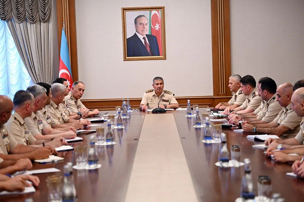 Xaricdəki hərbi attaşelər Bakıda toplandı - FOTO