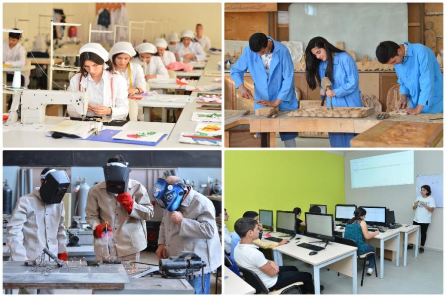 Bu il peşə kurslarını bitirən 5019 şəxs işlə təmin edilib