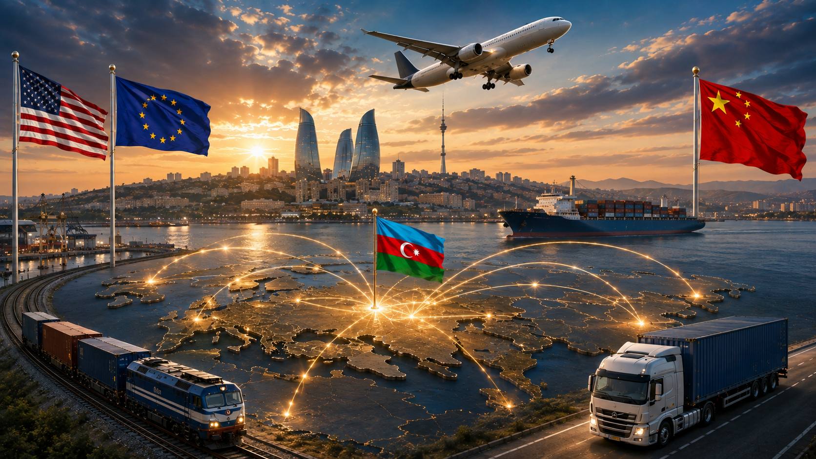 Vaşinqton, Brüssel və Pekin niyə Bakıya üz tutur? - TƏHLİL Vaşinqton, Brüssel və Pekin niyə Bakıya üz tutur? - TƏHLİL