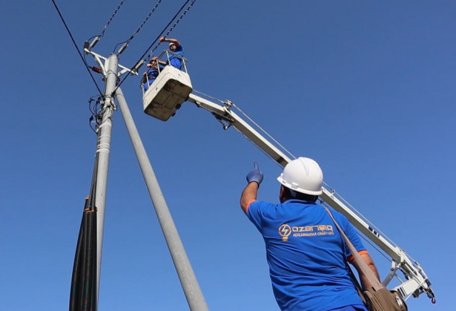 Xocalı və Xocavənddə elektrik şəbəkəsi yenidən qurulur