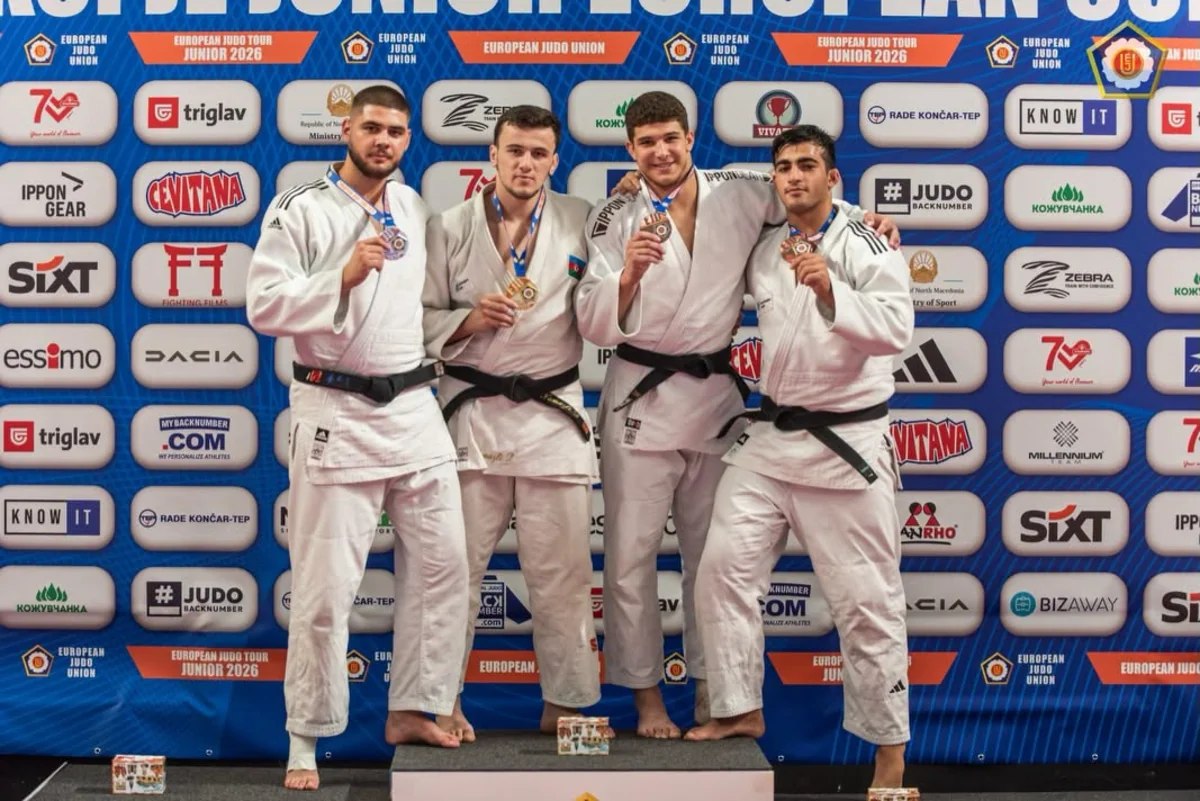 Cüdoçularımız Avropa Kubokunu 7 medalla başa vurdular - FOTO Cüdoçularımız Avropa Kubokunu 7 medalla başa vurdular - FOTO