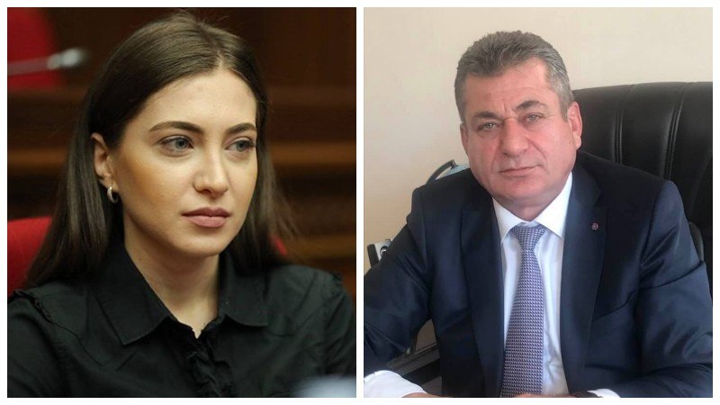 Keçmiş deputat Anna Mkrtçyanın atası TUTULDU