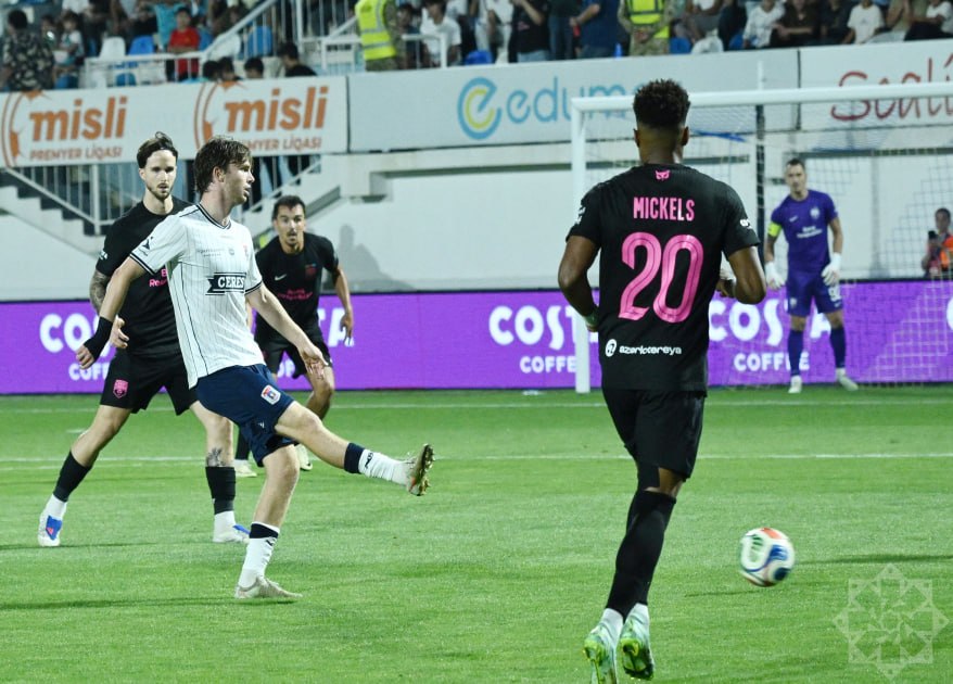 Çempionlar Liqası: "Sabah" darmadağınla pley-off mərhələsində - FOTO/VİDEO
