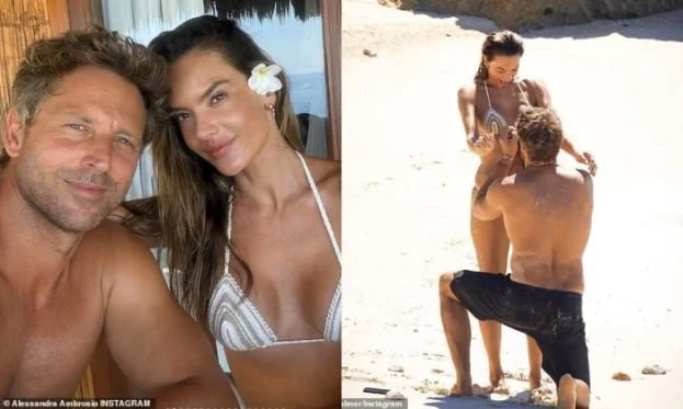 Supermodel Alessandra Ambrosio evlənir - FOTO