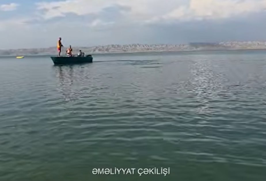 Kür çayında batan şəxs AXTARILIR - VİDEO