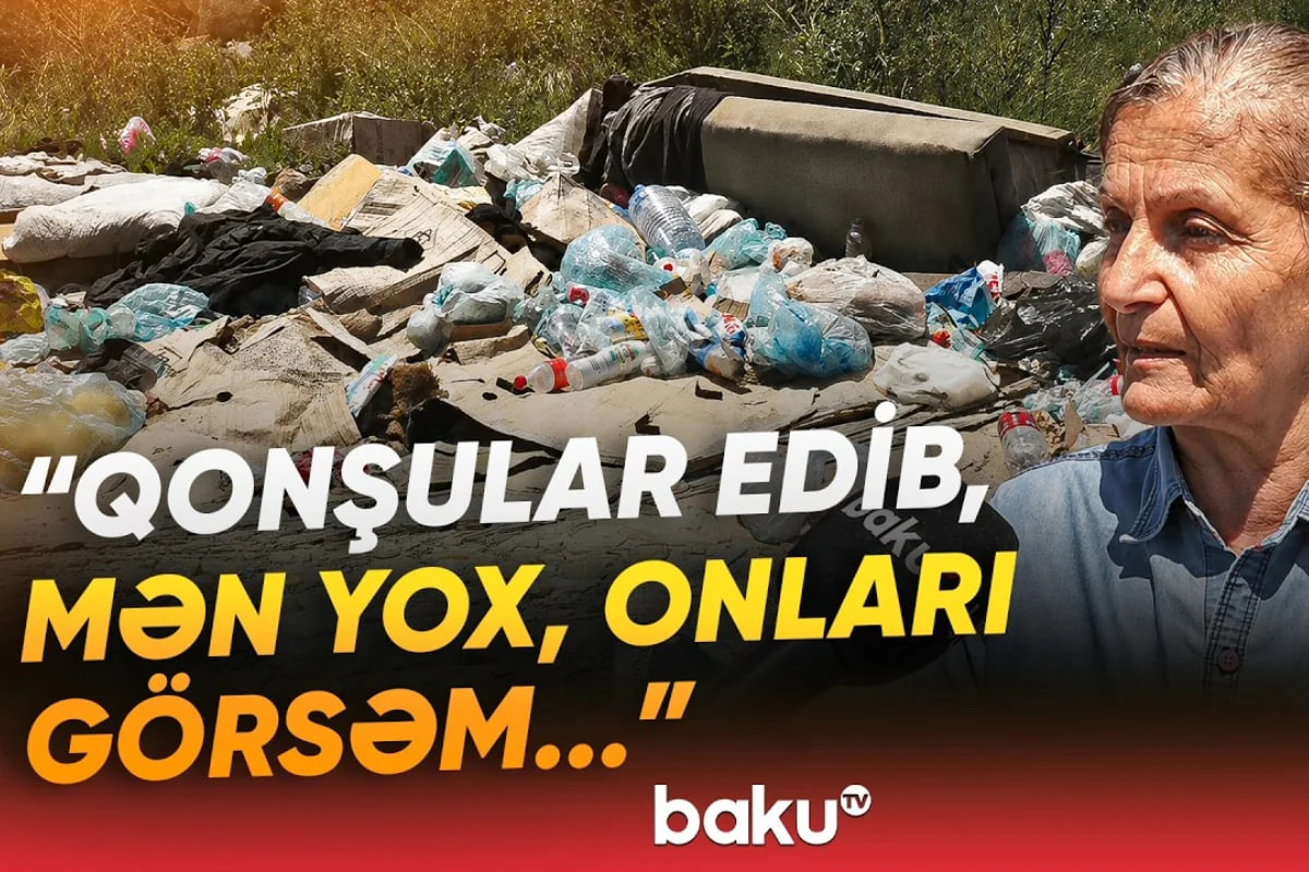 Mərdəkan sakinlərinin həllini tapmayan problemi - VİDEO