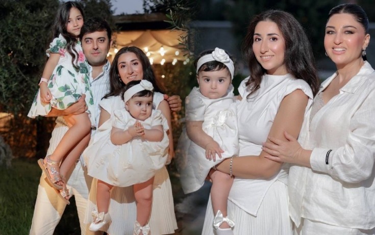 Dilarə Əliyeva nəvəsinə ad günü etdi -Fotolar