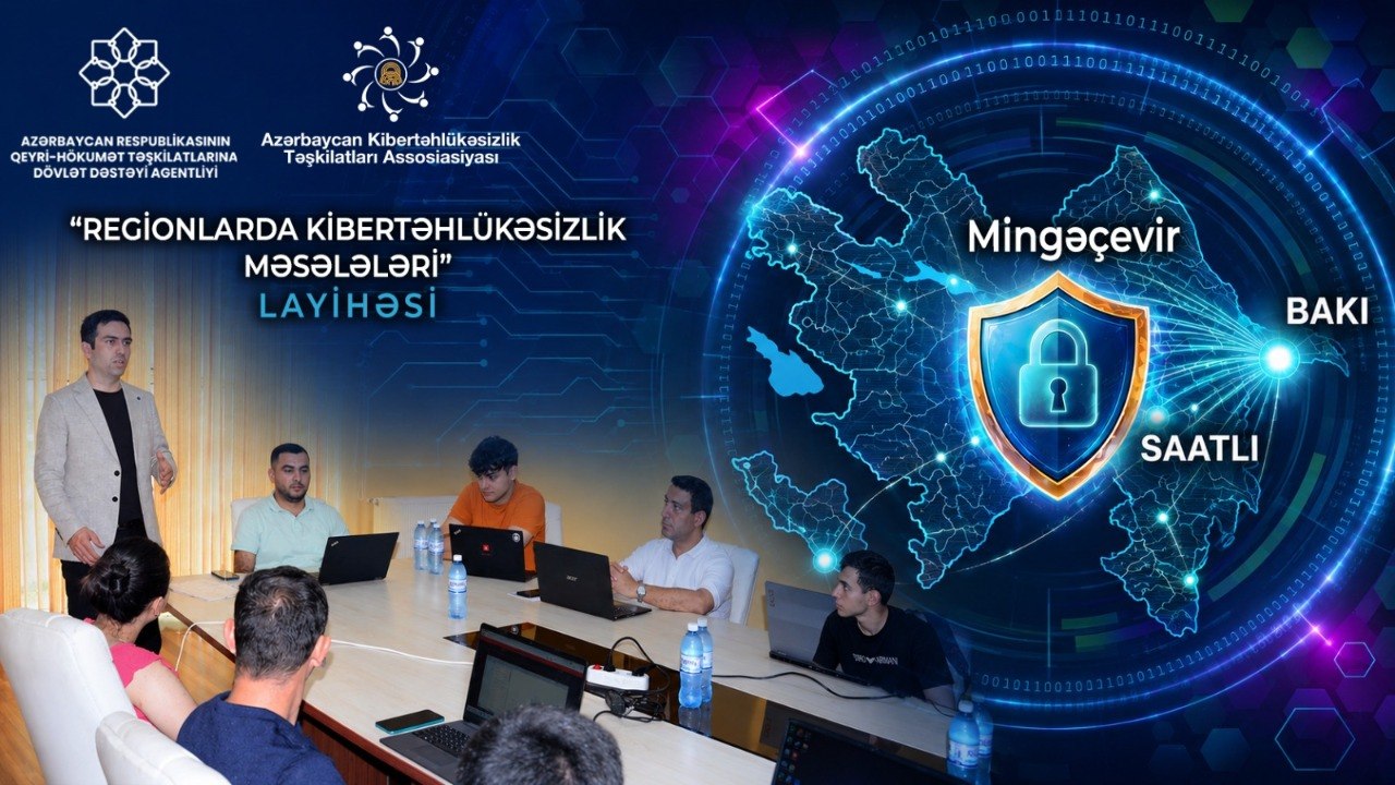 Mərkəzi Aran regionunda kibertəhlükəsizlik üzrə təlimlər uğurla davam edir – FOTO Mərkəzi Aran regionunda kibertəhlükəsizlik üzrə təlimlər uğurla davam edir – FOTO