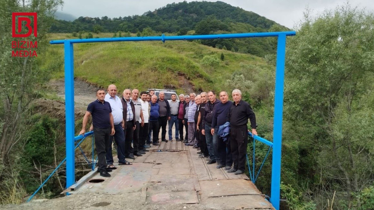 Kənd sakinləri tarixi körpünü öz vəsaitləri hesabına BƏRPA ETDİLƏR &ndash; FOTO