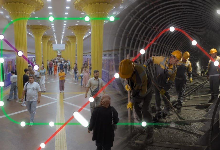 Bakı metrosunda xətlər ayrılır: İnterval nə qədər azalacaq?&ndash; VİDEO