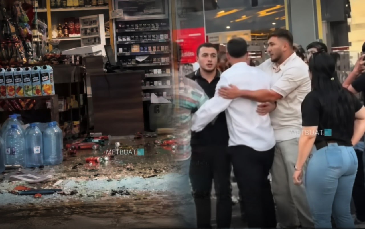 Masazırda spirtli içki üstündə insident: Saxlanılan var - VİDEO Masazırda spirtli içki üstündə insident: Saxlanılan var - VİDEO