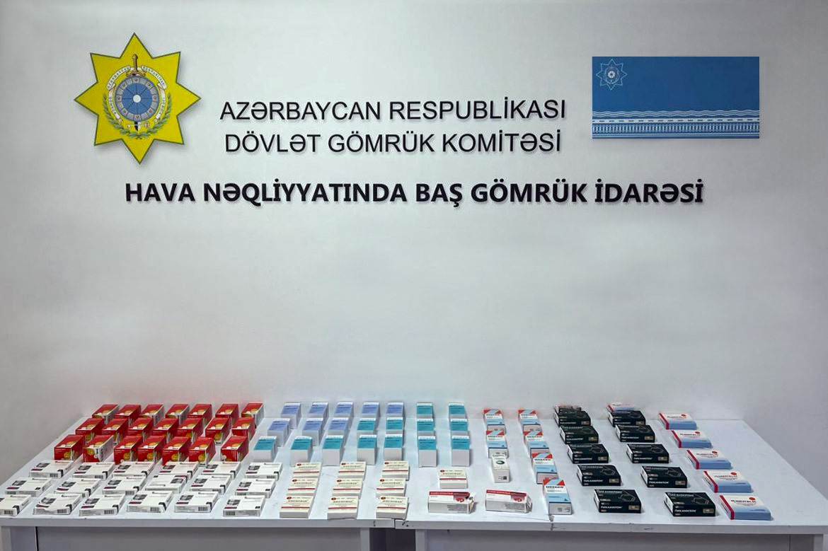 Gömrükdə ƏMƏLİYYAT: 93 qutu dərman vasitəsi aşkarlandı