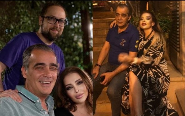 Rəşidə Behbudova həyat yoldaşı və oğlu ilə -Fotolar