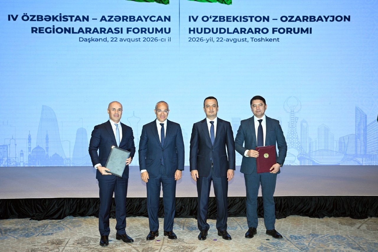 Azərbaycan və Özbəkistan arasında sənədlər İMZALANDI - FOTO
