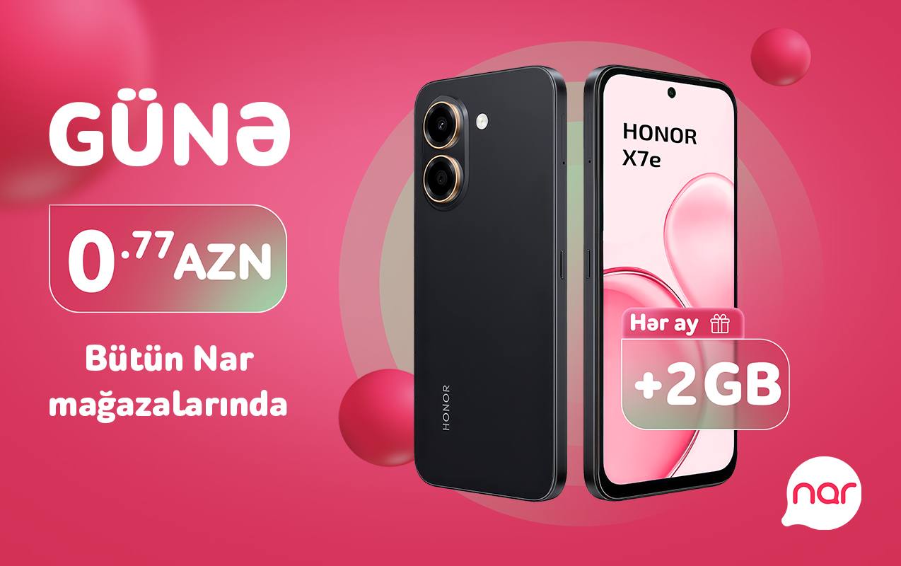 Günə 77 qəpiyə &ldquo;Nar&rdquo;dan smartfon!