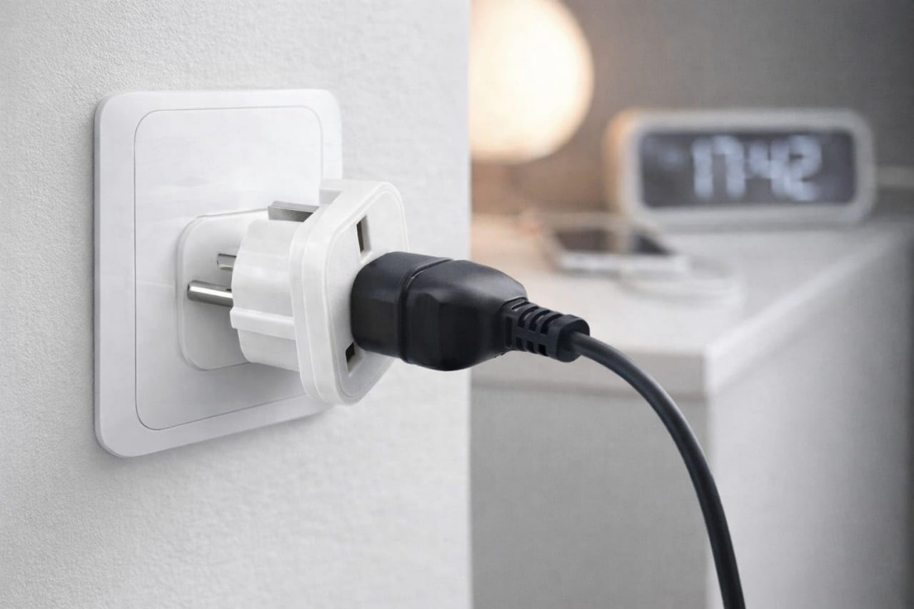Adapter daim elektrikə qoşulu qalarsa, nə baş verər?