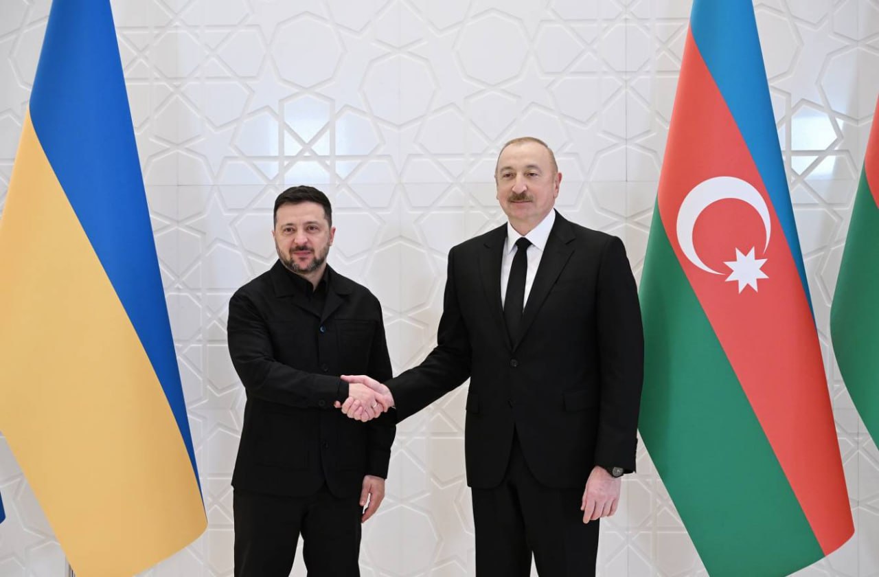 Zelenski İlham Əliyevə təşəkkür etdi &ndash; FOTO