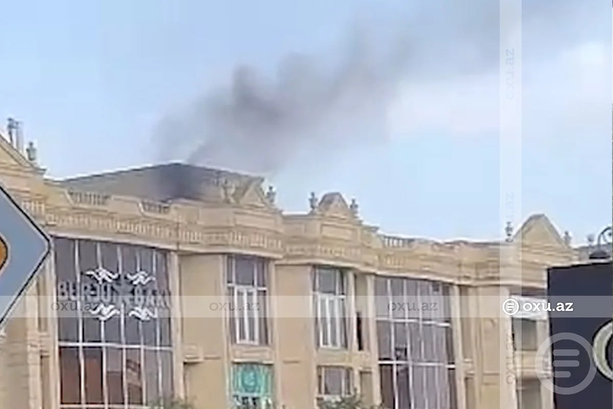 Bakıda gecə klubunda baş verən yanğın söndürüldü &ndash; YENİLƏNİB &ndash; VİDEO