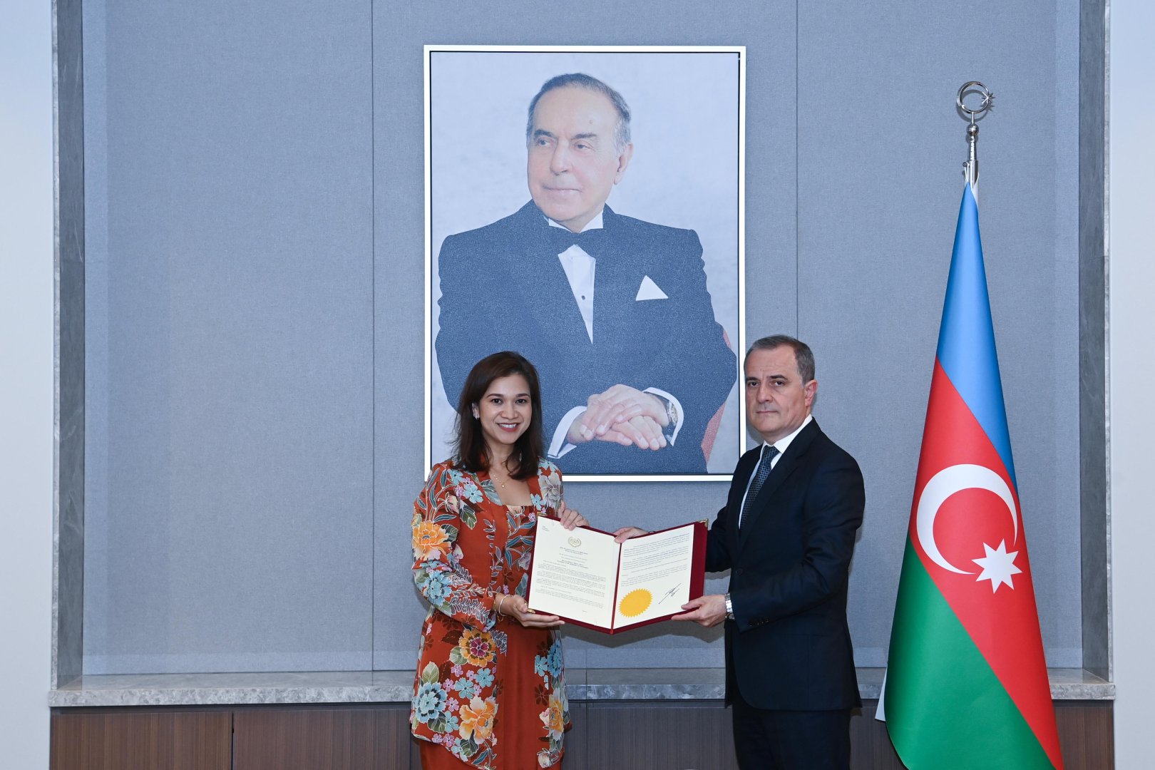 Ceyhun Bayramov Malayziyanın yeni səfirini qəbul etdi - FOTO