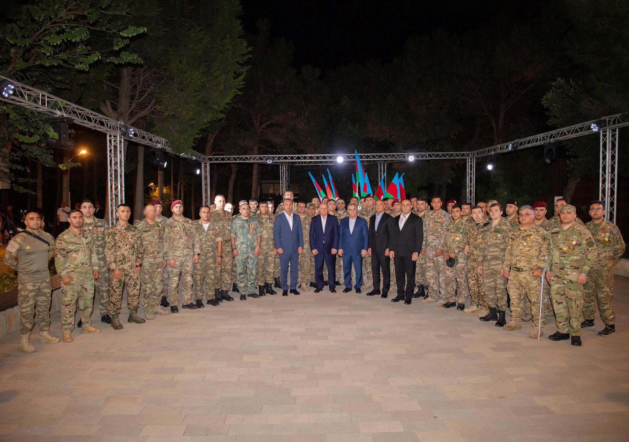 DTX-nin &ldquo;Bilgəh&rdquo; İstirahət mərkəzində Vətən müharibəsi iştirakçıları ilə görüş keçirildi &ndash; FOTO